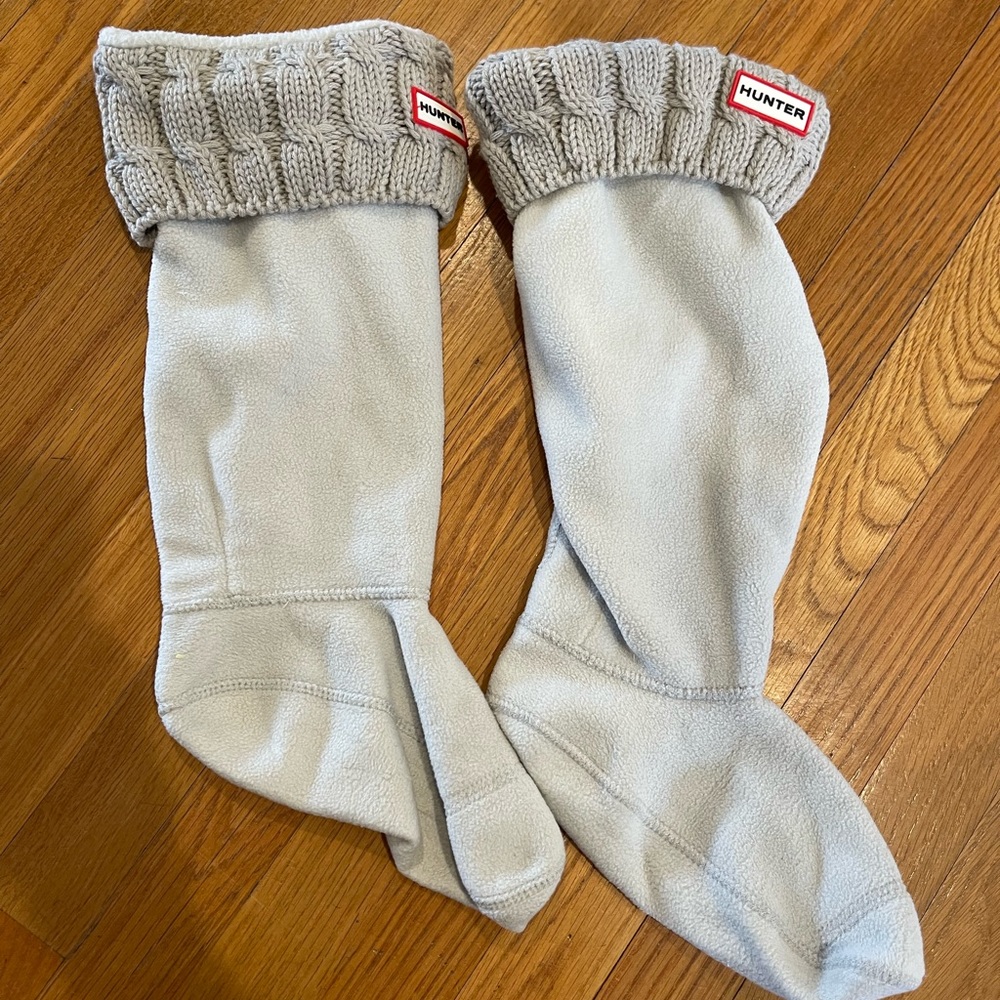 Tall Hunter boot insert socks